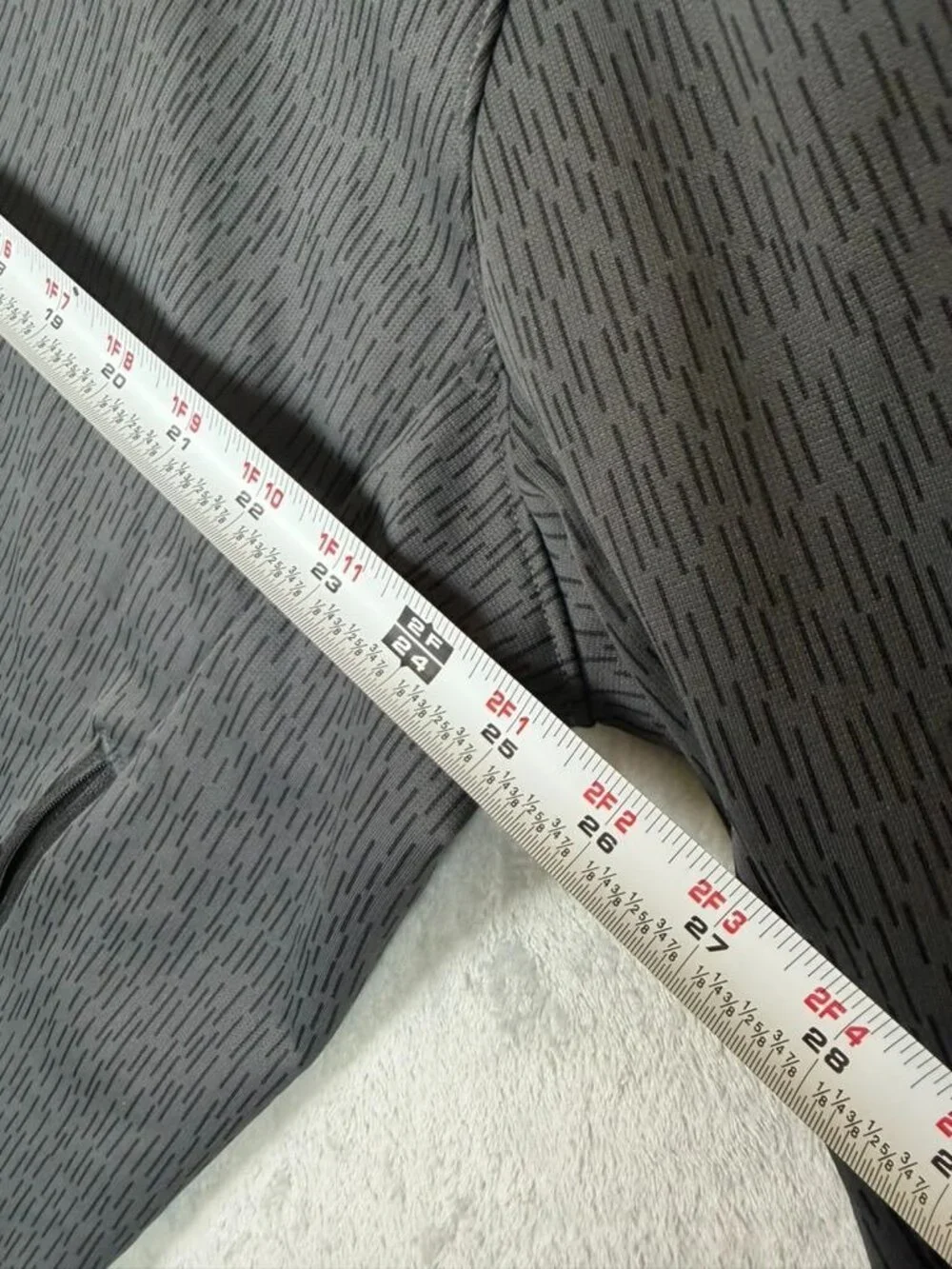 THE NORTH FACE Hoodie Mens XXL Gray Pattern Full Zip Fleece‎ Jacket Logo Outdoor